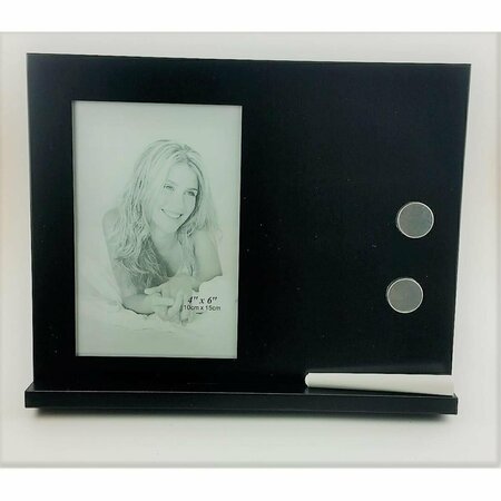 JIALLO 4 x 6 in. Photo Frame with Chalk Board & Magnets 63334
